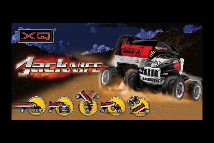 RC Jacknife Monster Truck XQ Toys 3283 3283