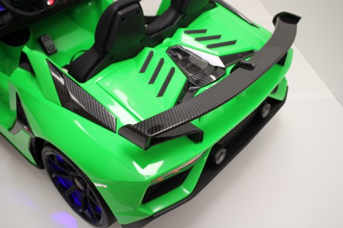 Электромобиль Lamborghini Aventador SVJ A111MP (Зеленый) А111МР