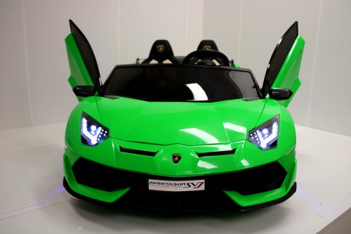 Электромобиль Lamborghini Aventador SVJ A111MP (Зеленый) А111МР