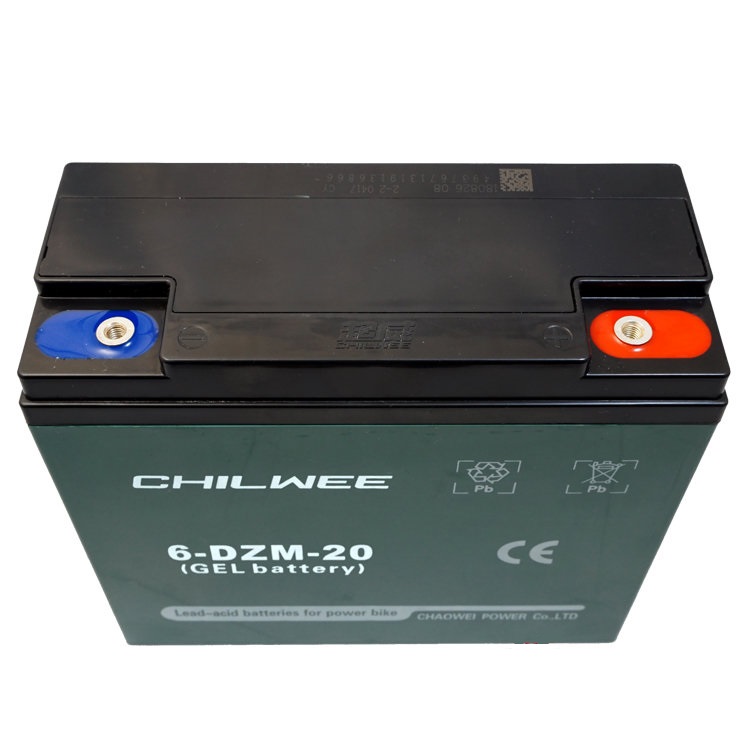 Аккумулятор тяговый гелевый Chilwee 12v24Ah для электротранспорта 6-DZM-20