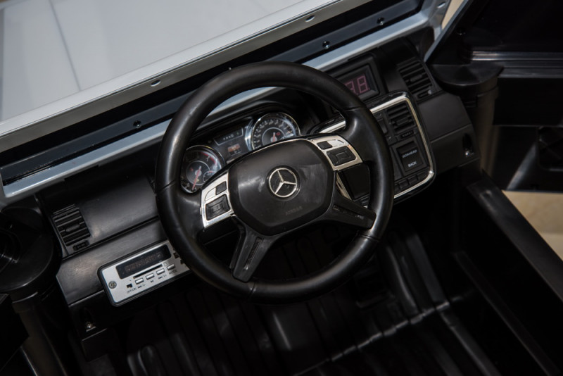 Электромобиль Mercedes-Benz G63-AMG 4WD шестиколесный (Белый) G63-AMG 4WD