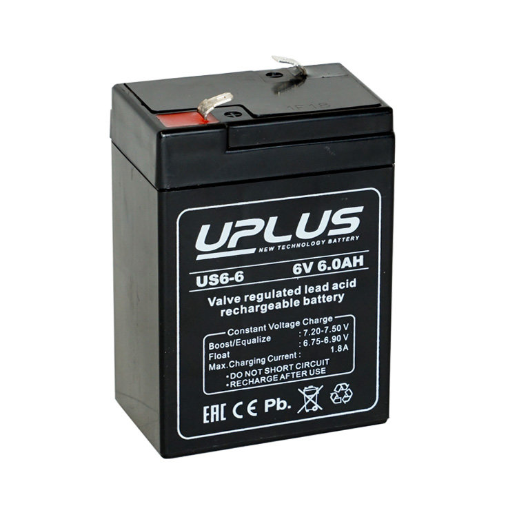 Аккумулятор UPlus 6v6ah (Leoch)  US6-6