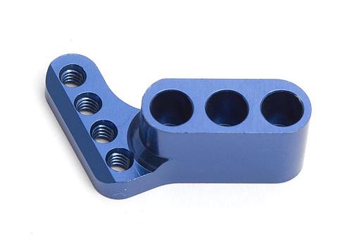 FT Camber Link Mount L, blue aluminum AS31092