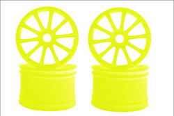 KYOSHO запчасти Ten-Spoke Wheel(Fluorescent ISH050KY