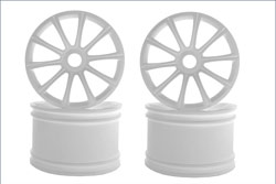 KYOSHO запчасти Ten-Spoke Wheel(White/ST-R/4pcs) ISH050W