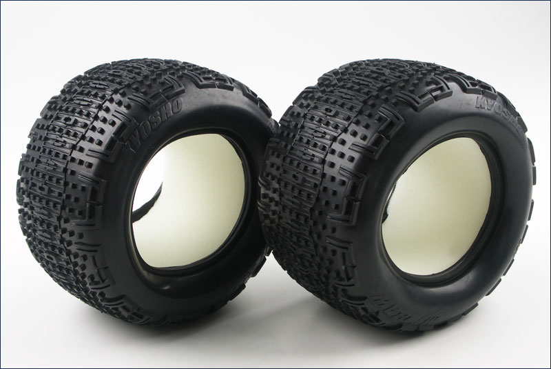 KYOSHO запчасти Tire(With Inner 2Pcs MFR) MTT001