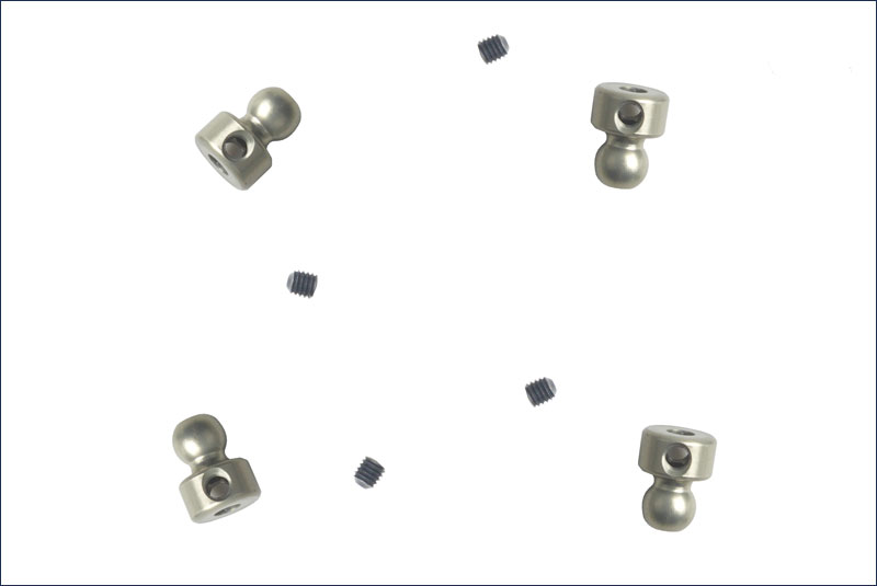 KYOSHO запчасти 5.8mm Hard Ball Joint (3.0 Hole/4pcs) 92653H