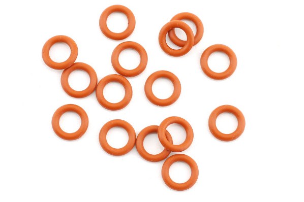 KYOSHO запчасти Silicone O-Ring(P6/Orange)15Pcs ORG06