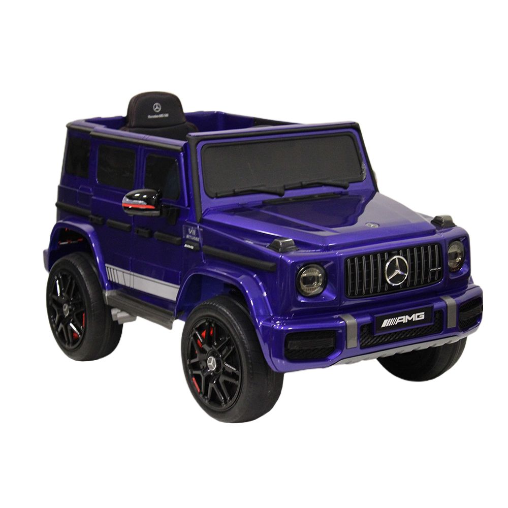 Детский электромобиль Mercedes-Benz G63 (K999KK)-4 WD синий глянец Mercedes-AMG-G63-4WD-K999KK-BLUE-GLANEC