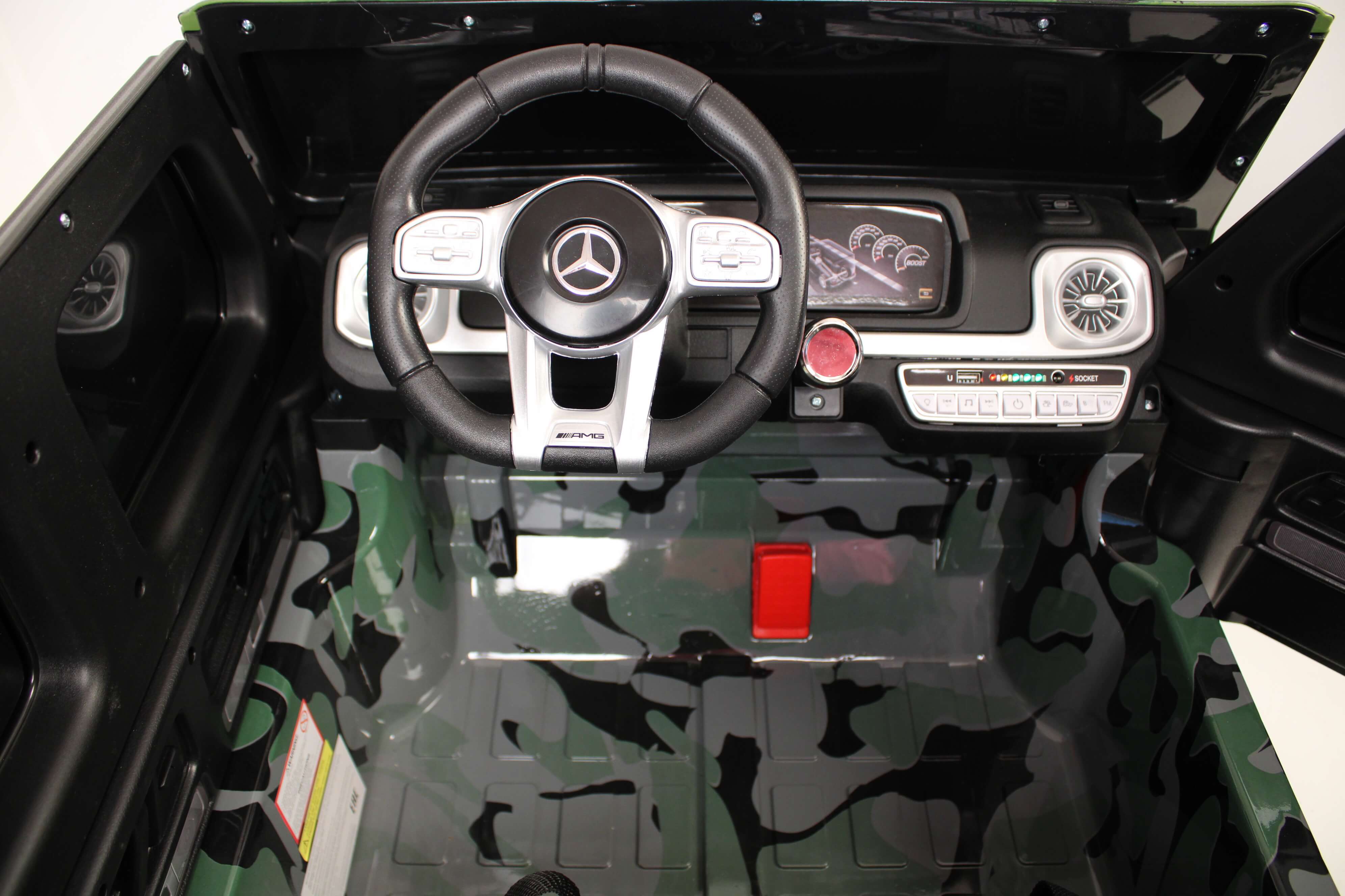 Детский электромобиль Mercedes-AMG G63 4WD (камуфляж) S307